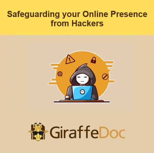 Safeguarding your online presence from hackers.