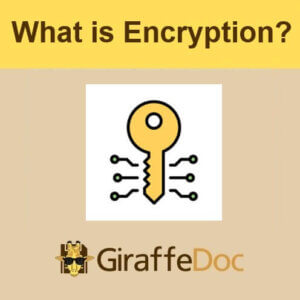 A Key with the title "What is Encryption"